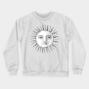 Sun Face Crewneck Sweatshirt